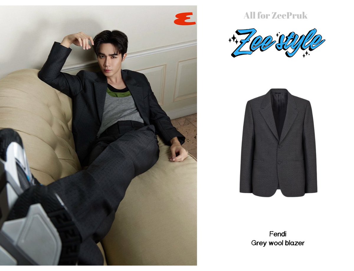 zeepruk_style's tweet photo. 16/08/2024
@zeepruk with #Esquire 

Zee looks
🥼：@Fendi| Grey wool blazer
🎽：@Fendi | Grey wool top
👖：@Fendi | Grey wool trousers
👟：@Fendi | Fendi Flow Sneakers

📷：esquirethai ig
#zee
#zeepruk 
#EsquireXZeepruk
#zeeprukstyle https://t.co/EmZdIiOB8F