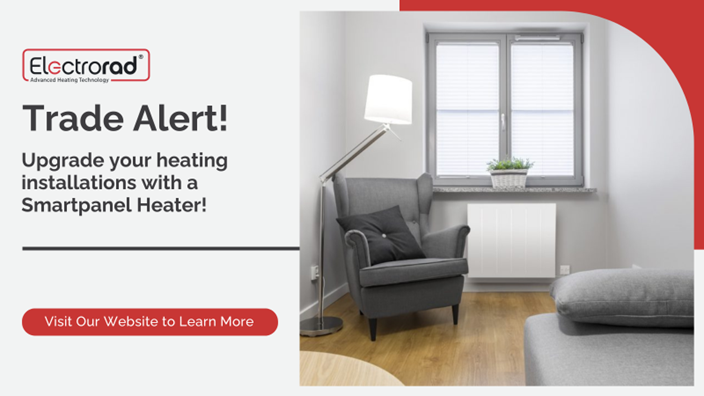 🆕 Trade alert: Upgrade your heating installations with Electrorad's Smartpanel Heater! Sleek design, advanced controls, and unbeatable efficiency. 🌡️💡

Learn more: bit.ly/smartpanel-hea…

 #ElectricRadiators #TradeInnovation #HeatingSolutions #Electrorad