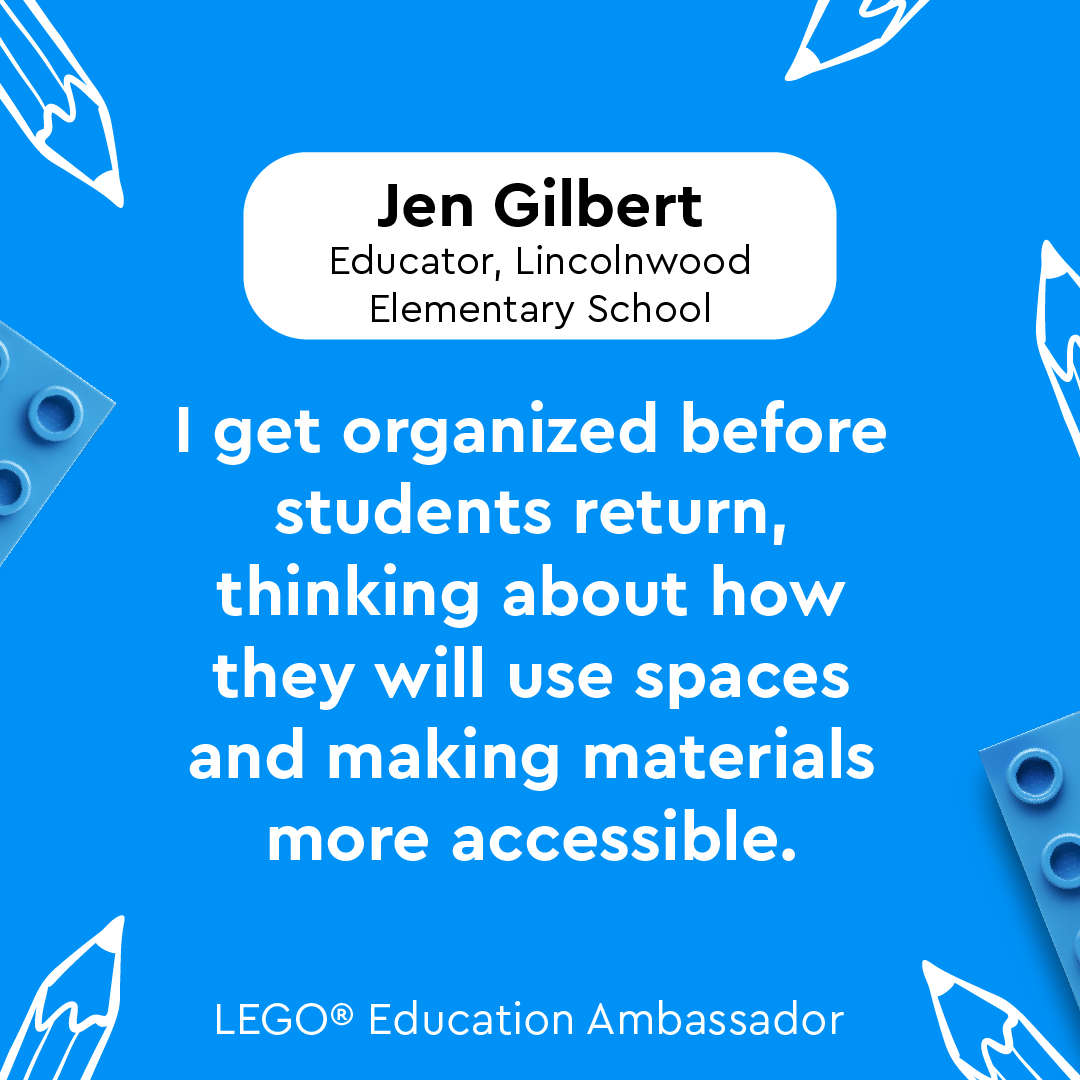 LEGO_Education's tweet photo. Educators across the US share their #BackToSchool tips. Share yours in the thread below! https://t.co/jaxA4n6IGT