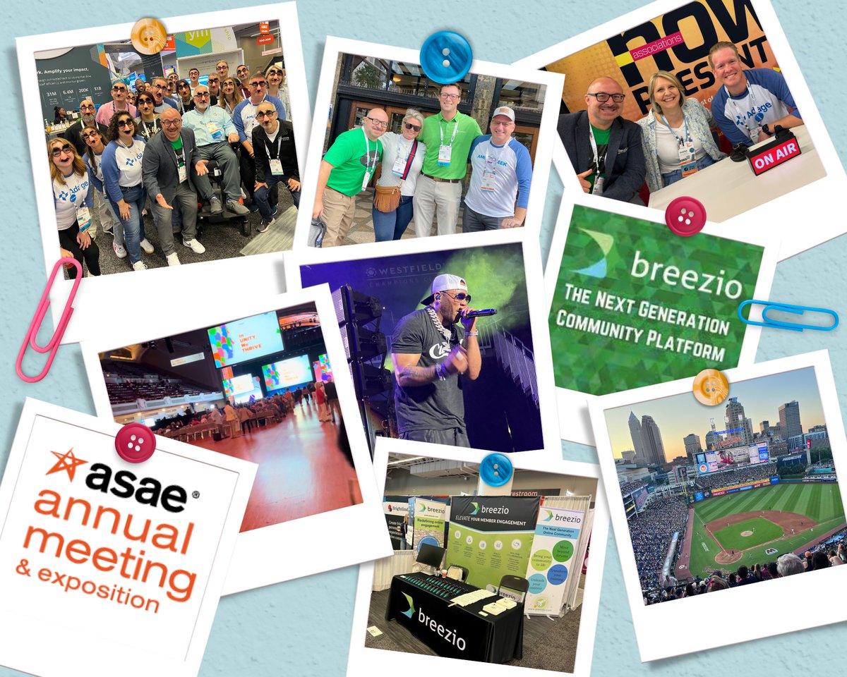 Cleveland was incredible, and we're already feeling nostalgic! Whether we connected or missed you, let's stay in touch. ASAE attendees, don't miss our exclusive promo: bit.ly/4drKE0G

Thank you, <a href="/ASAEcenter/">ASAE</a>, for an unforgettable experience!

#Breezio #ASAEAnnual #ASAE24