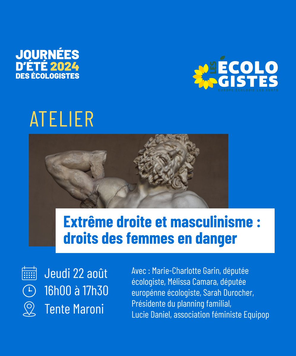 EELV's tweet photo. 👀 Un aperçu du programme des #JDE2024 !

Rendez-vous les 22, 23 et 24 août 2024
📍 À la ville écologiste de Tours au Parc de l’île Balzac

Prenez vos places ! 👉  https://t.co/ymEcomlD69 https://t.co/h1S7yzD8A8