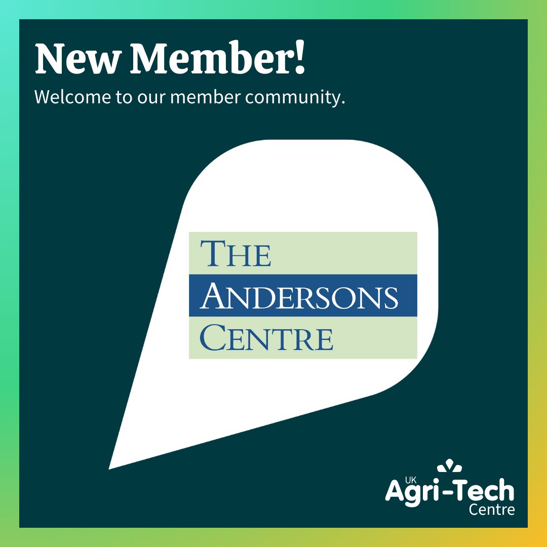 Welcome to our latest member, <a href="/AndersonsCentre/">The Andersons Centre</a> ✋

The Andersons Centre (Andersons) is inextricably involved with agriculture, working for farmers, the supply chain (upstream and downstream), public and private sectors alike. 

👉theandersonscentre.co.uk