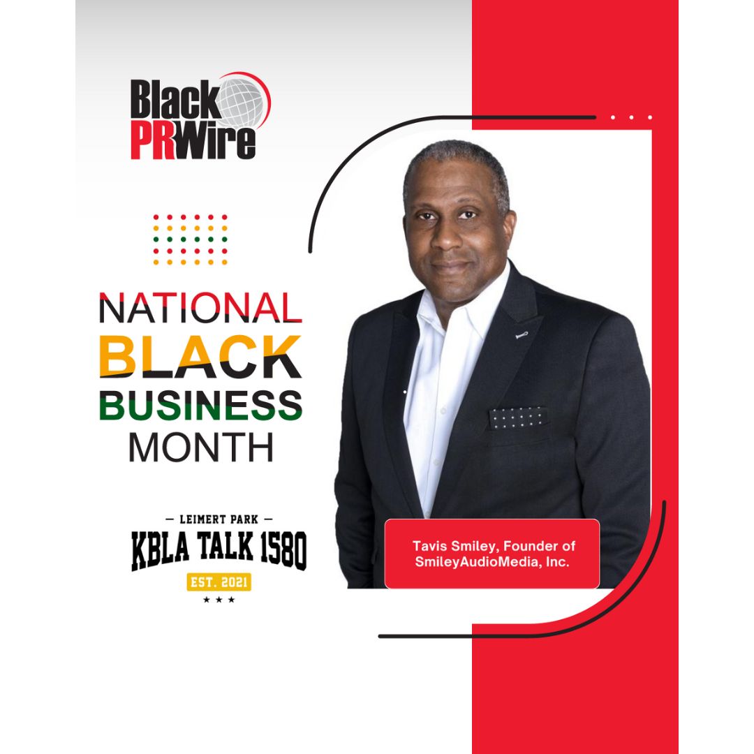 BlackPRWire's tweet photo. Today’s #BlackBusinessMonth highlight is media trailblazer Tavis Smiley, founder of SmileyAudioMedia, Inc., which produces and syndicates Smiley's three-hour daily talk show, Tavis Smiley, airing on KBLA Talk 1580! @tavissmiley @kbla1580
#BlackMedia #BPRW #SupportBlackBusiness https://t.co/Be6SiEN8pD