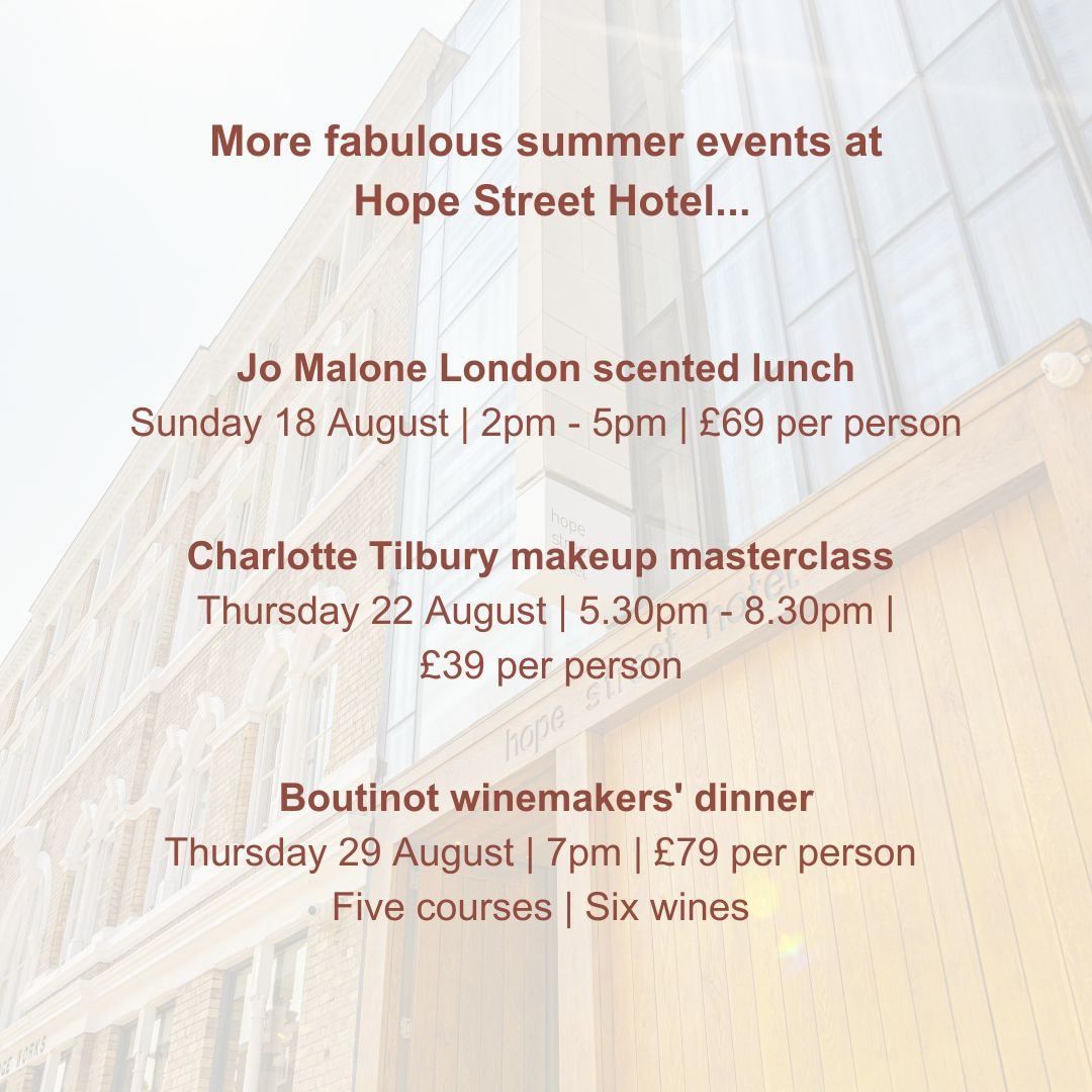 hopestreethtl's tweet photo. Endless summers at Hope Street Hotel…

Celebrate #BeatleWeek with two Beatles themed screenings in our private Cinebar, with @reeltours

Stay close to all the action and book a stay with us!

For more information and to book - https://t.co/WJHhLjPfj1

#TheBeatles https://t.co/XrAZ4md65a