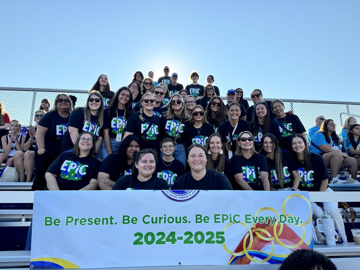 Be Present. Be Curious. Be EPiC Every Day #RiseAndShineLPS24 <a href="/EpicElementary/">EPiC Elementary</a>