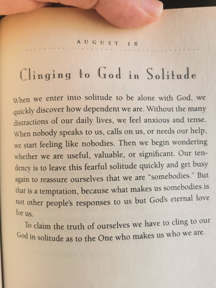 From "Bread for the Journey"
By Henri Nouwen

<a href="/henrinouwen/">henrinouwen</a>