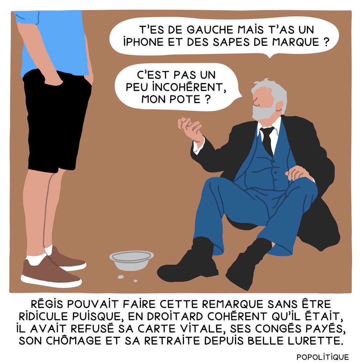 T’es de gauche mais tu respires ?