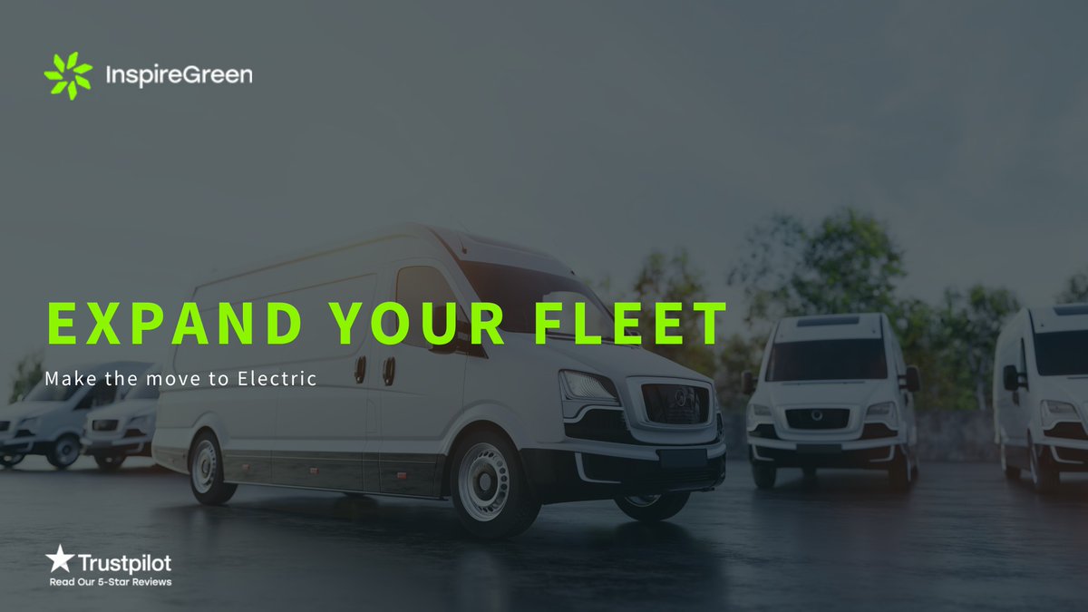 Thinking of Expanding Your Company Fleet? Here’s Why You Should Go Electric!

Cost Efficiency
Environmental Impact
Government Incentives
Enhanced Brand Image
Future-Proofing

#ElectricFleet #SustainableBusiness #InspireGreen #FutureReady #EVCharger