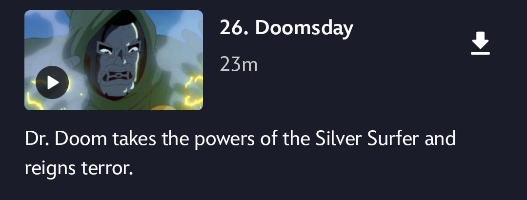 I thought this the other day after seeing this episode title. We know Silver Surfer is showing up in Fantastic Four... Could it be?