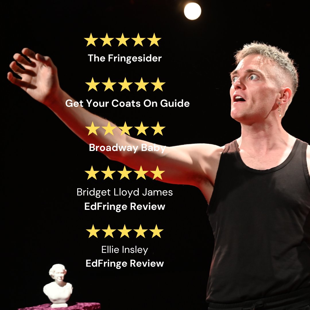 JumpsuitProductions (@jumpsuitprodltd) on Twitter photo #TweettheMedia
This week is your last to catch The Old Queen's Head <a href="/assemblyfest/">Assembly Festival</a> 1pm!
Until 22 August join <a href="/DTWPatterson/">Dave Patterson</a> for a hilarious and heartfelt show about a gay man whose imaginary friend is none other than Queen Elizabeth II 👑
tickets.edfringe.com/whats-on/old-q… #TweettheMedia
This week is your last to catch The Old Queen's Head <a href="/assemblyfest/">Assembly Festival</a> 1pm!
Until 22 August join <a href="/DTWPatterson/">Dave Patterson</a> for a hilarious and heartfelt show about a gay man whose imaginary friend is none other than Queen Elizabeth II 👑
tickets.edfringe.com/whats-on/old-q…
