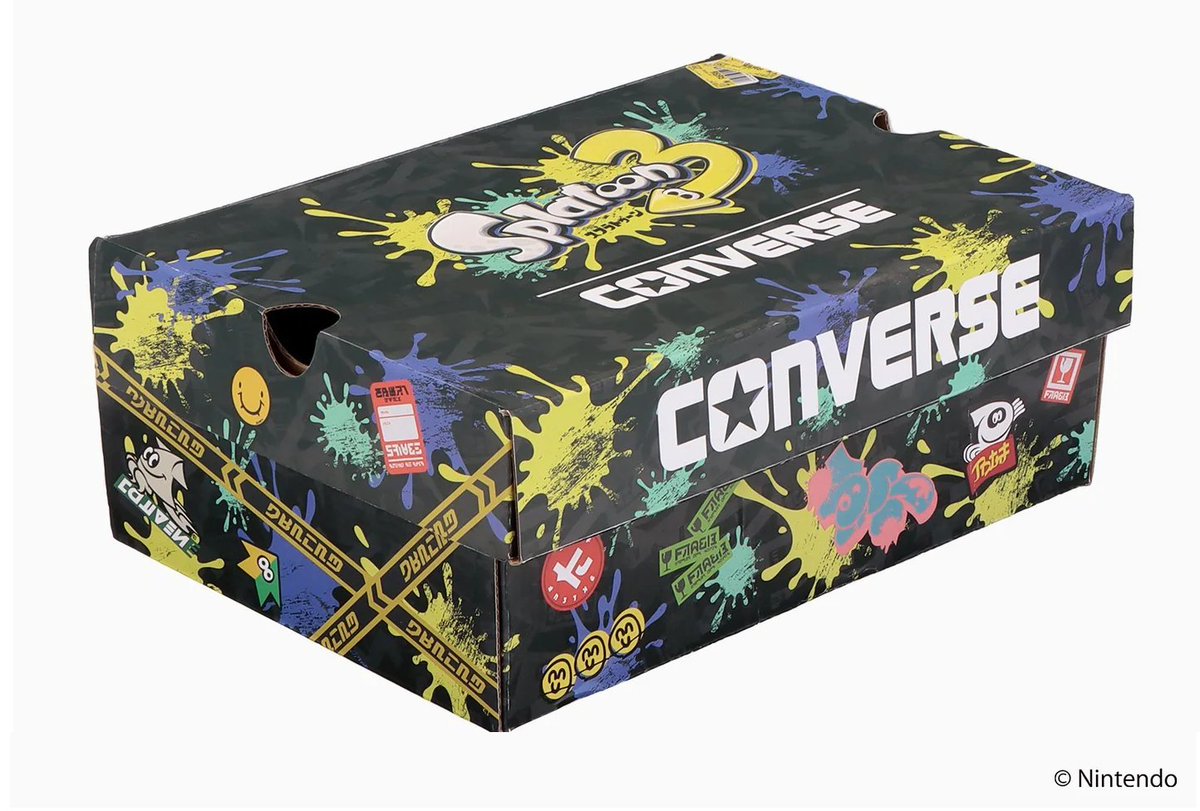 Splatoon3_goods's tweet photo. 『CONVERSE』と『スプラトゥーン3』のコラボレーションモデルが発売決定！
https://t.co/lXXBX5Unsz
#スプラトゥーン3
© Nintendo https://t.co/KirBqjQIMY