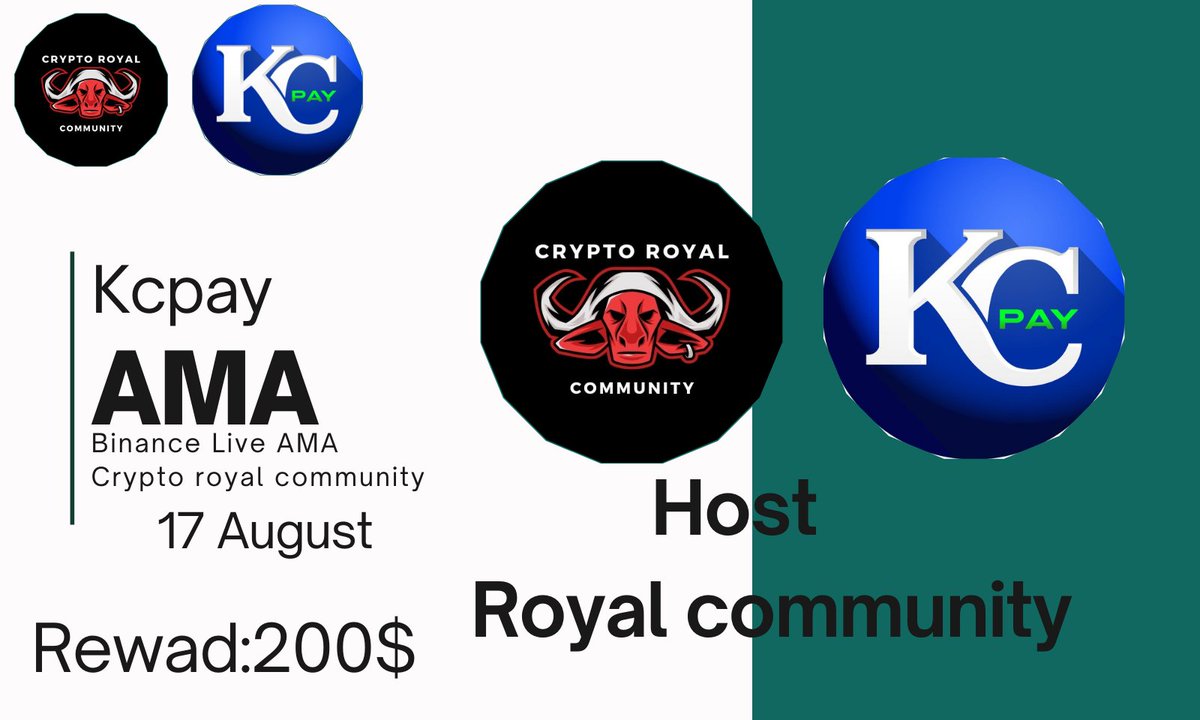 Crypto_Royal_Co's tweet photo. ๐๏ธ Join us for the next #BinanceLive AMA with KcPay.
๐ฐ๏ธ 17th August at 05:00 PM UTC
๐ Prize ~ $100 USDT
๐ Set reminder: https://t.co/UzgggplgUN?โฆ
1โฃ @Crypto_Royal_X & @KcPayApp
2โฃ Like & RT
3โฃ Comment Maximum 1 questions.
#Cryptoroyal #KcPay #AMA #BinanceLive #NFA #DYOR https://t.co/jmJpdoJISg