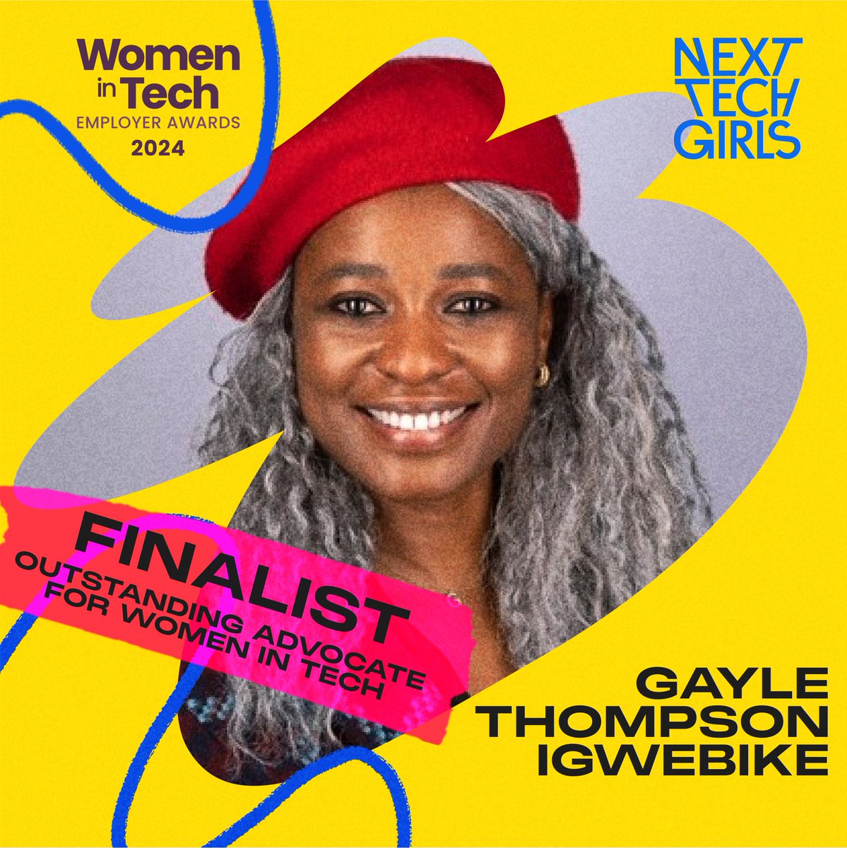 Next Tech Girls (@nexttechgirls) on Twitter photo 🌟 Excited to announce our Gayle Thompson-Igwebike is a FINALIST for Outstanding Advocate for Women in Tech at <a href="/WITEawards/">Women in Tech Employer Awards 2025</a>! Congrats to all nominees - let's keep inspiring the next gen of tech talent! 💻👩💻 #WomenInTech #NextTechGirls 🌟 Excited to announce our Gayle Thompson-Igwebike is a FINALIST for Outstanding Advocate for Women in Tech at <a href="/WITEawards/">Women in Tech Employer Awards 2025</a>! Congrats to all nominees - let's keep inspiring the next gen of tech talent! 💻👩💻 #WomenInTech #NextTechGirls