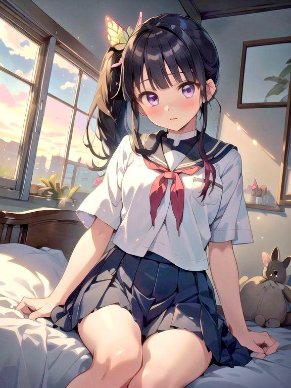 こんばんは！おやすみなさい！ 今日も激暑でしたね！ 鬼滅の刃 カナヲ