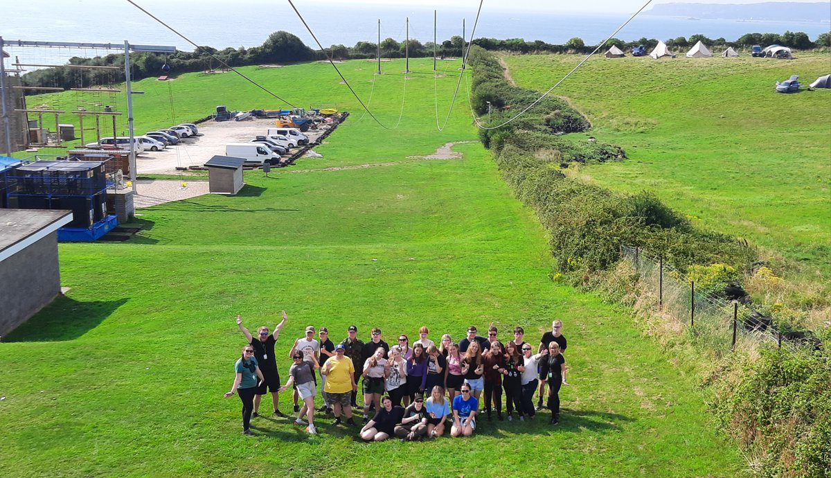 ASPCadets's tweet photo. Last weekend some of our Police Cadets attended a summer camp at @PGLTravel Osmington Bay in Dorset. They experienced many activities such as archery, zip wire, giant swing, fencing, raft building and made some new friends. What a fantastic weekend! 🤺 🧗 🎯 🤩 @NationalVPC https://t.co/d5MPWiaLT6