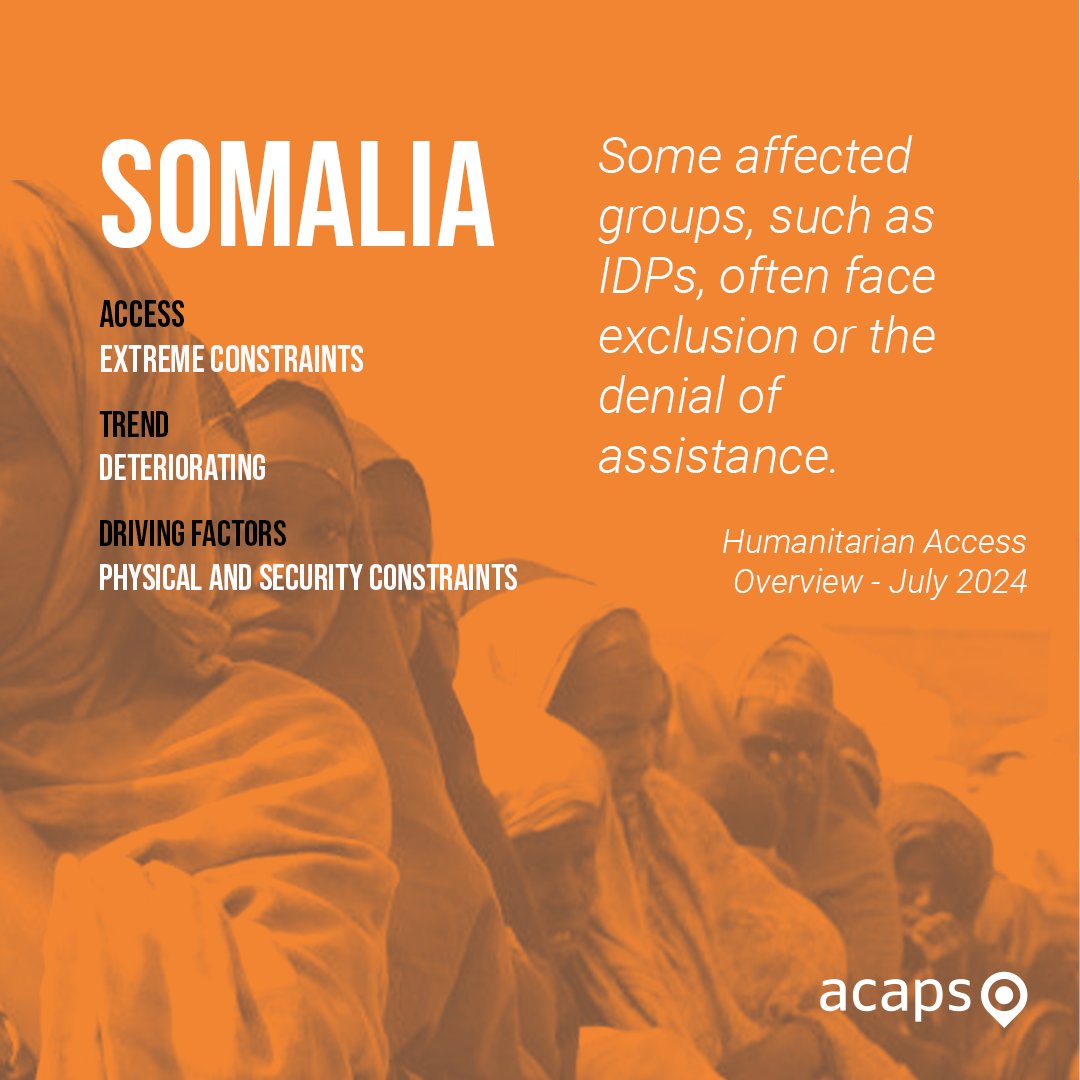 ACAPSproject's tweet photo. 🌍#WorldHumanitarianDay webinar📆

Join us on 19 Aug to discuss the challenges faced by #humanitarians working in conflict-affected countries.

Our expert panel will delve into the extreme access constraints in #Somalia, #Nigeria &amp; #Sudan.

Be part of the conversation, register⬇️