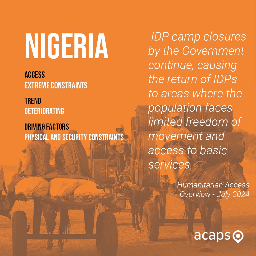 ACAPSproject's tweet photo. 🌍#WorldHumanitarianDay webinar📆

Join us on 19 Aug to discuss the challenges faced by #humanitarians working in conflict-affected countries.

Our expert panel will delve into the extreme access constraints in #Somalia, #Nigeria &amp; #Sudan.

Be part of the conversation, register⬇️