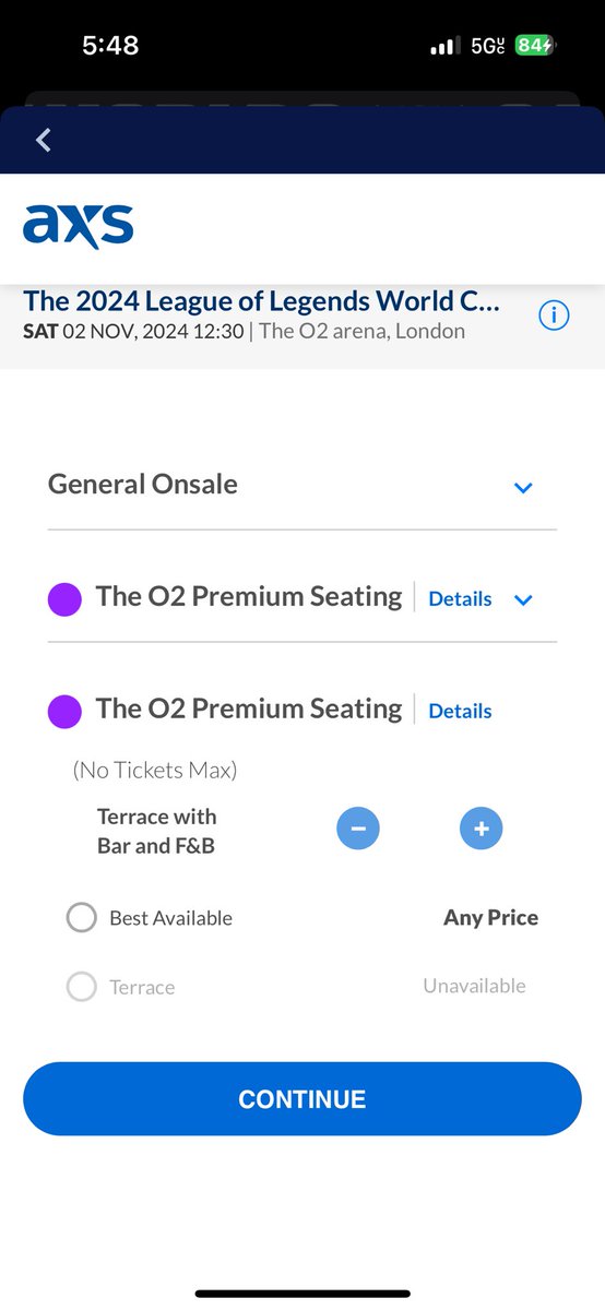 AkumaRyo_VTuber's tweet photo. @lolesports Nice lovely riot not a single ticket 👏 https://t.co/xuuYsVJhh3