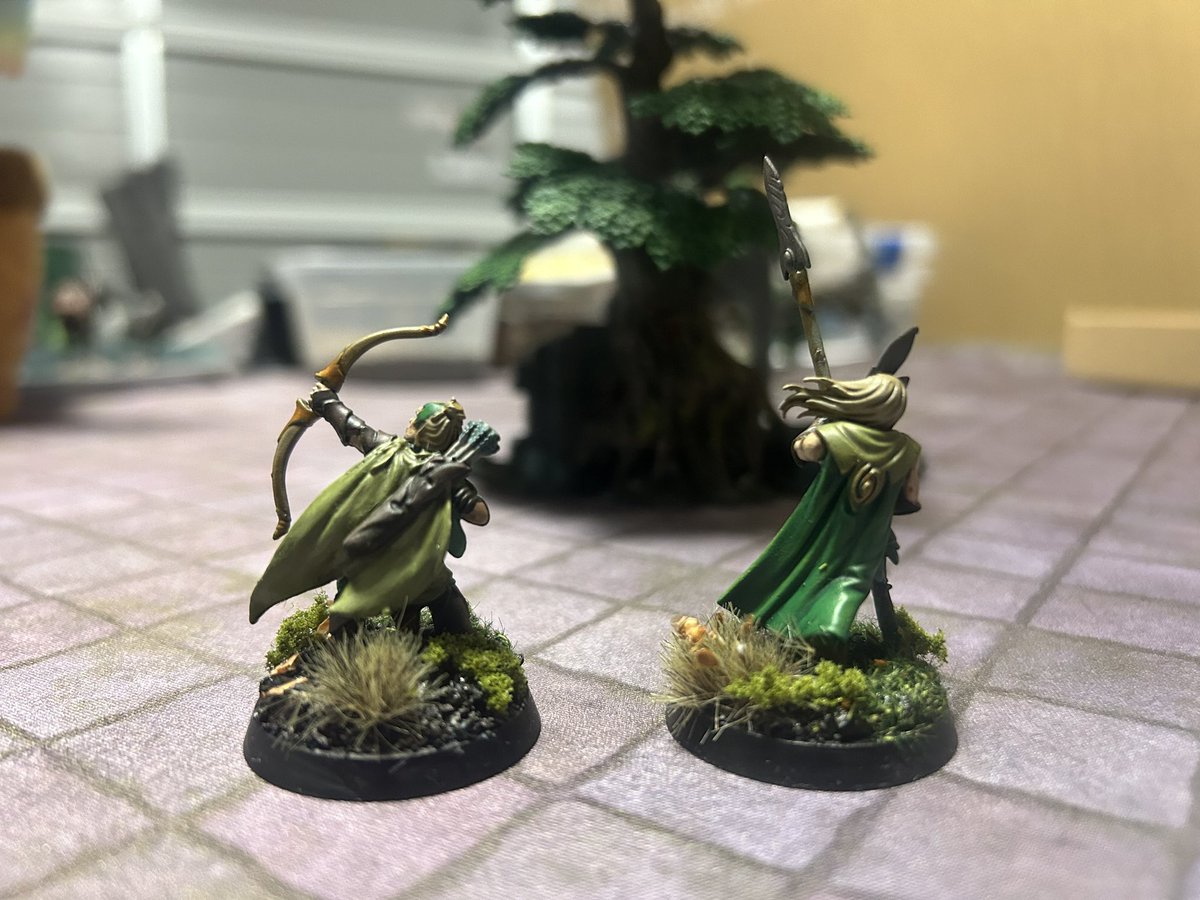 I’ve been in a real funk with the hobby. Wood elves, Splitterz and Beastmen cut from AoS all have hurt more than I realized. But I’ve got the mojo back to run my woodies as LRL. I’ve got an event this weekend to run the list in mind. Can’t wait! #WarhammerCommunity #warmongers