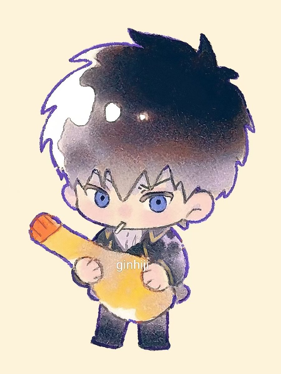 #긴히지
#銀土

邪恶摇粒绒和严肃小板栗！