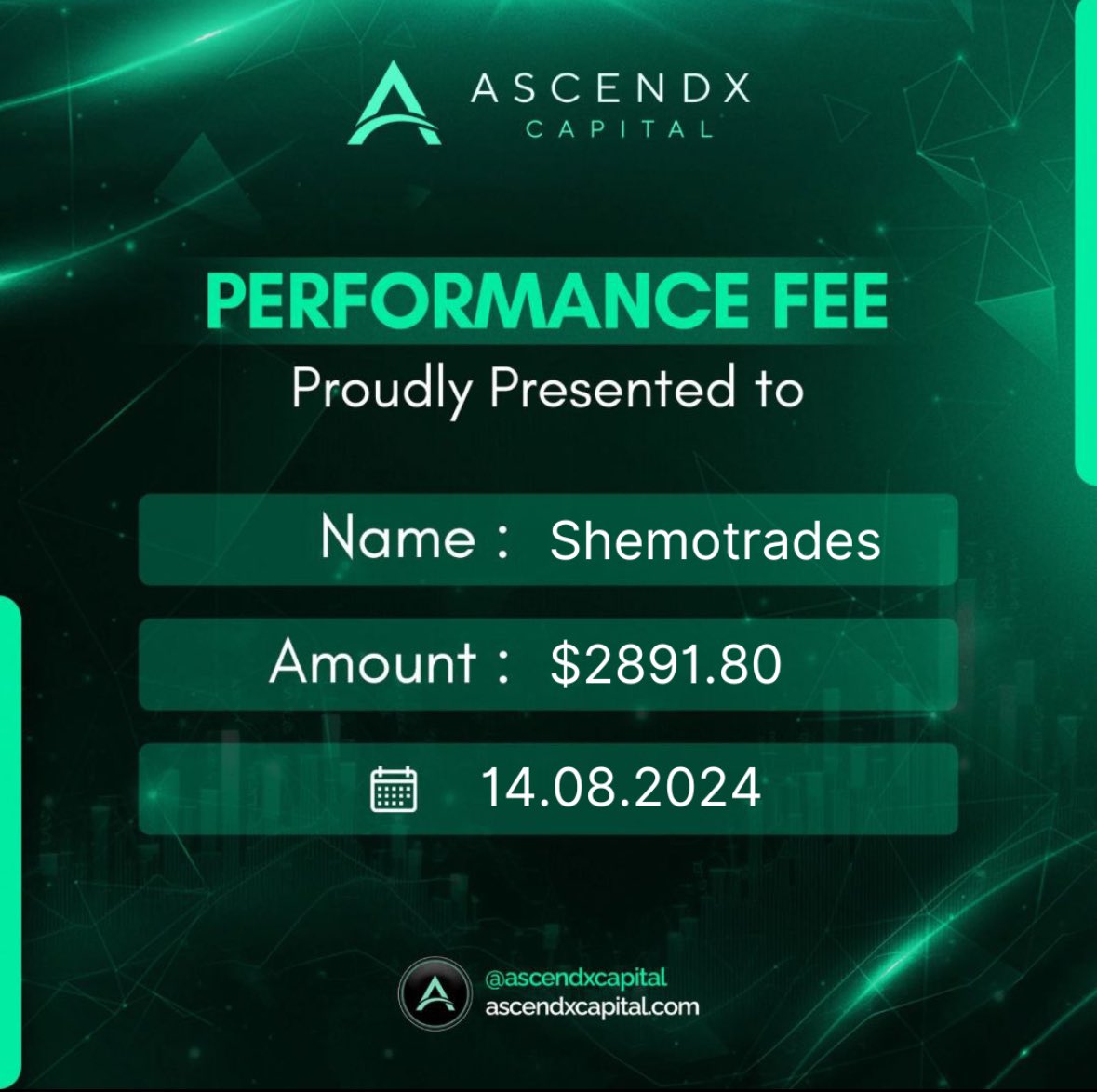 Quick processed payouts from both <a href="/fundingpips/">FundingPips</a> and @AscendxCapital, 2 more payouts pending ⏳