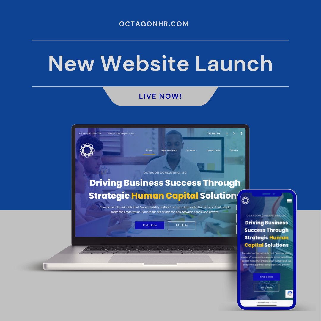 OctagonHr's tweet photo. 🚀🎉 Exciting News! Our brand-new website is LIVE! 🌐✨ We've revamped everything to bring you a fresh, user-friendly experience with tons of new features. Dive in and explore: https://t.co/taVodjQufv 💻🔗 

#WebsiteLaunch #NewBeginnings #ExploreNow https://t.co/PMFOJLXPNF