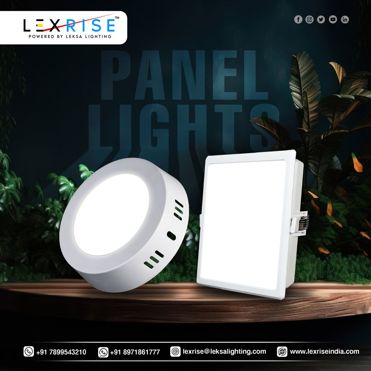 Lexrise_India's tweet photo. Lexrise Panel Lights
.
.
.
.
.
.
#lexrise #lighting #generallighting #leksa #panellights #makeinindia #interiorlighting https://t.co/qVaI4QUBYn