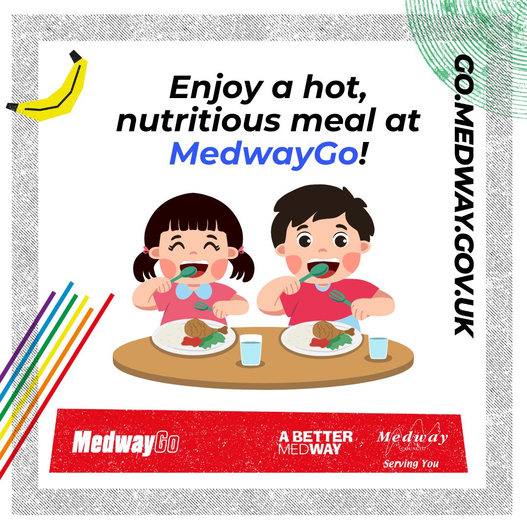 Did you know with every MedwayGo booking, your child gets a free meal included!  There's lots to choose from and help if your child is a fussy eater...