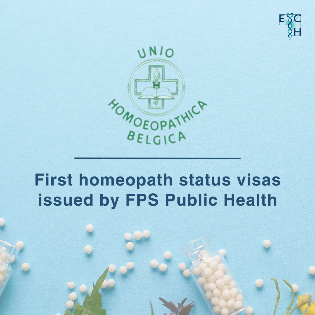 The FPS Public Health is issuing the first visas to officially recognize homeopaths, thanks to the decades-long efforts of Unio Homoeopathica Belgica and Dr. Léon Scheepers.

#Homeopathy #PublicHealth #FPS #Unio #visa