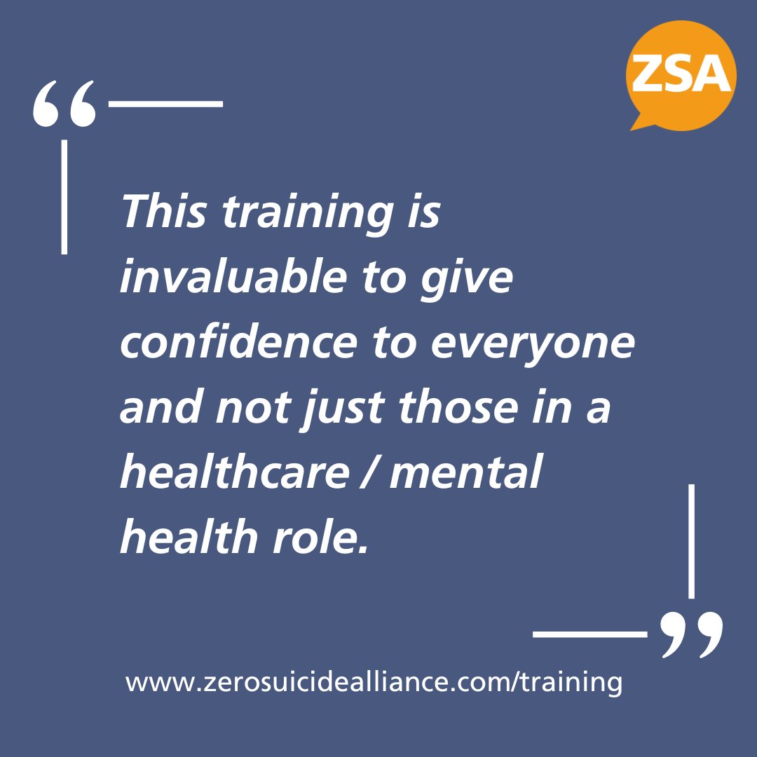 Zer0Suicide's tweet photo. #FeedbackFriday

Your feedback helps us do more and better. If you've taken our training, we'd be grateful if you could take five minutes to tell us your thoughts using our short online feedback form👇

https://t.co/CgycMqj2uA

#TrainingFeedback #Friday #Training https://t.co/Uyk2XOiFHg