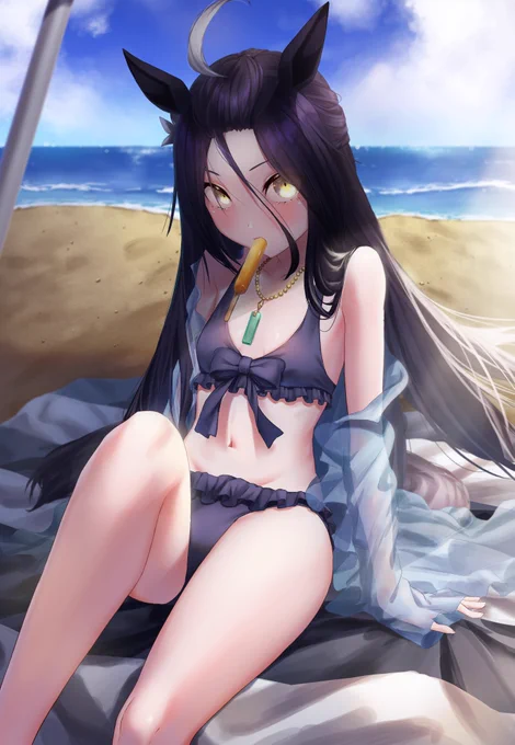 #マンハッタンカフェがいっぱい見れるタグ 
#ウマ娘 
((┗('ω' )┓三┗('ω')┛三┏( 'ω')┛)) 