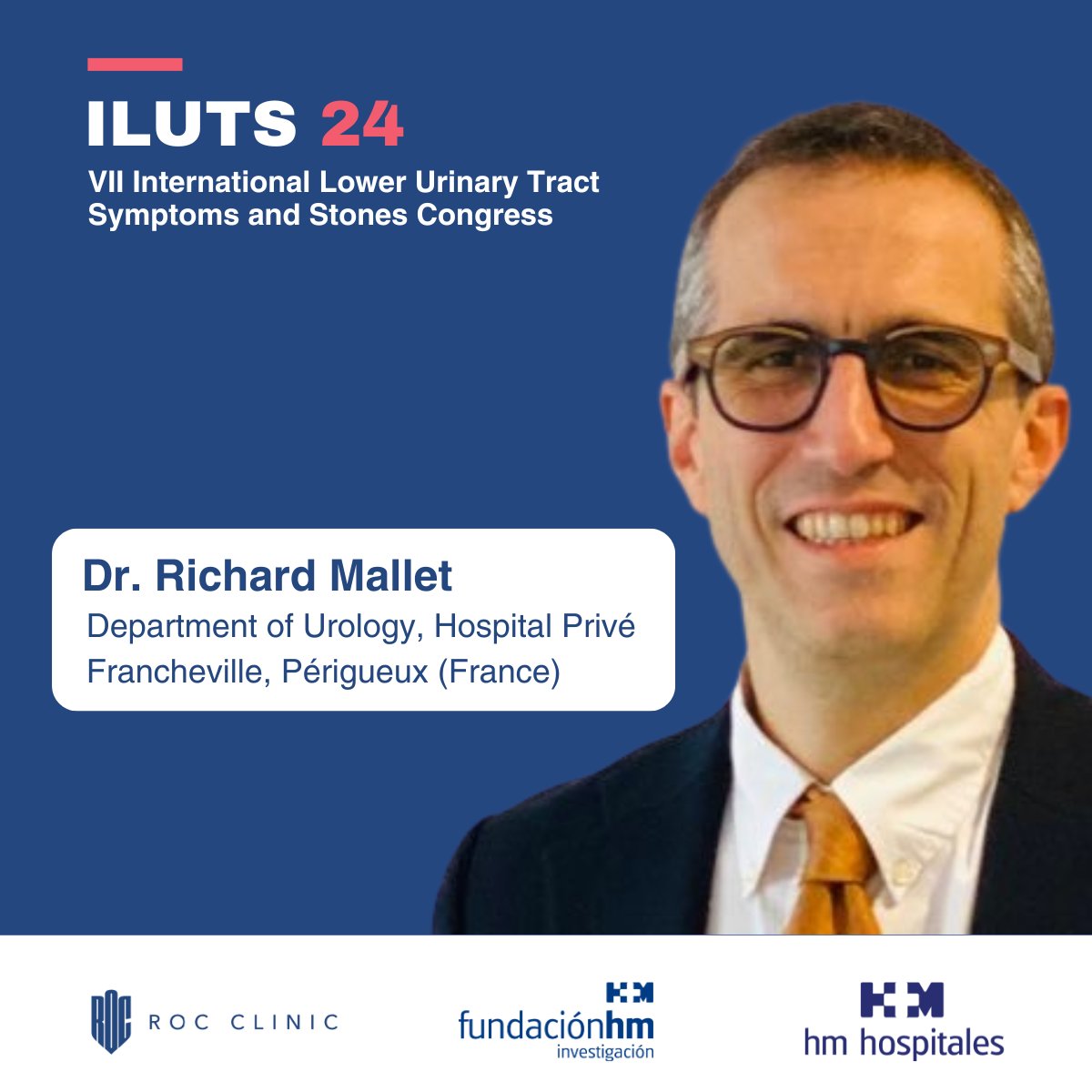 ROC_Urologia's tweet photo. Don't miss the opportunity to see Dr. @MalletR perform a live prostate enucleation with @Coloplast_MD
#TFLDrive Laser and learn from one of the most renowned experts in the field of urology at #ILUTS24, on 26-27 September, Madrid.
👀 Scientific programme https://t.co/d9dv4WgvGo https://t.co/qghJYUnX9M