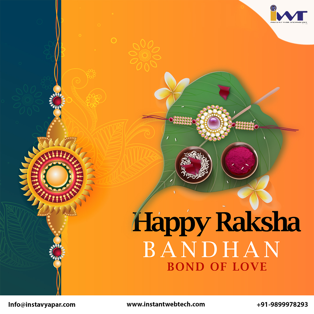 instantwebtech's tweet image. ✅ Warm wishes for a Happy Raksha Bandhan from our corporate family to yours! 🌸 On this special day, let&apos;s celebrate the bond of protection, care, and mutual respect. Happy Raksha Bandhan! 🎉

#HappyRakshaBandhan #Rakhi #SiblingLove #BondOfProtection #FestivalOfBonds