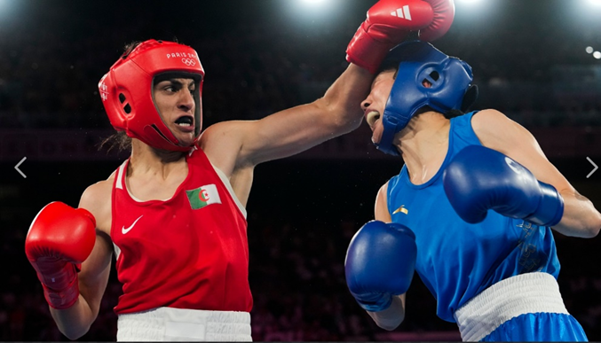 HeirJapan's tweet photo. @WomenReadWomen IBA and the VC of WBC warned about Imane. 
they disqualified the person to fight in the women.
So, we'll never see you fighting in the women's. Sorry, Find another place.  We'll reserve gold for womens. https://t.co/B9etChnXLa
