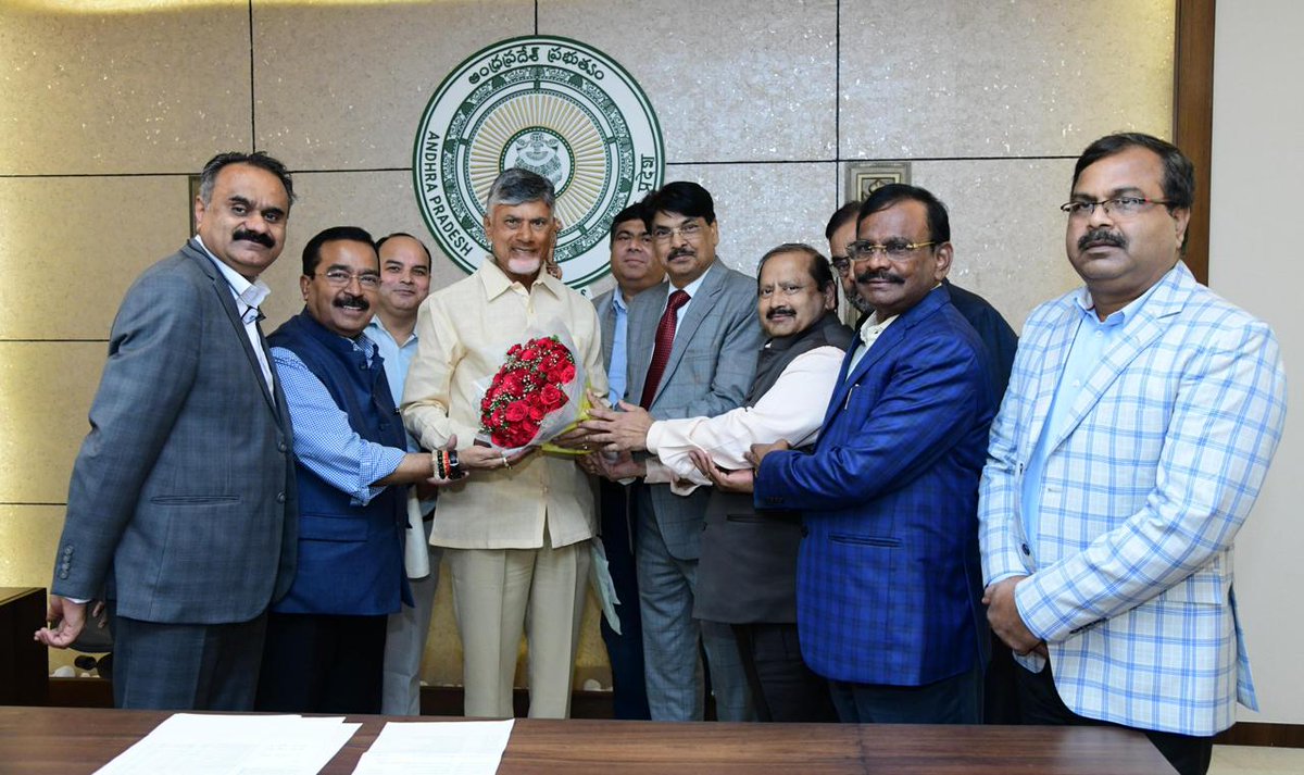 ncbn's tweet photo. Met with a delegation of the Bar Council Of India (BCI) today, led by Senior Advocate and Chairman, Mr Manan Kumar Mishra. Marking a significant step towards further elevating legal education in India, the BCI Trust PEARL FIRST has proposed to establish a new premier university in Andhra Pradesh on the lines of NLSIU, Bangalore and IIULER, Goa. 

This new institution would also have a world-class arbitration centre and foster international collaborations, thus bolstering higher education and skill development in the field of law and allied areas.