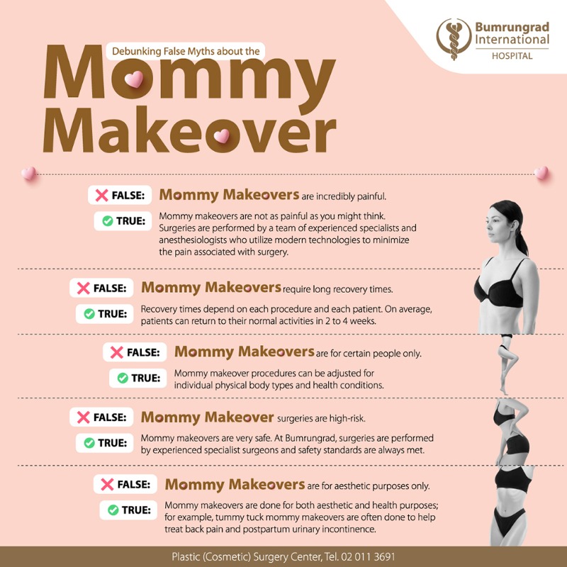 BumrungradH's tweet photo. Do you think Mommy Makeovers are scary? 

Think again! We’re here to bust those myths wide open and reveal the truth

📲 Book your consultation now: https://t.co/gek3o5VhGp , call us at 02 011 3691

#MommyMakeover #MommyMakeoverSurgery #Postpregnancy  #Bumrungrad #ShapeYourBody https://t.co/wXt1yH53Uq