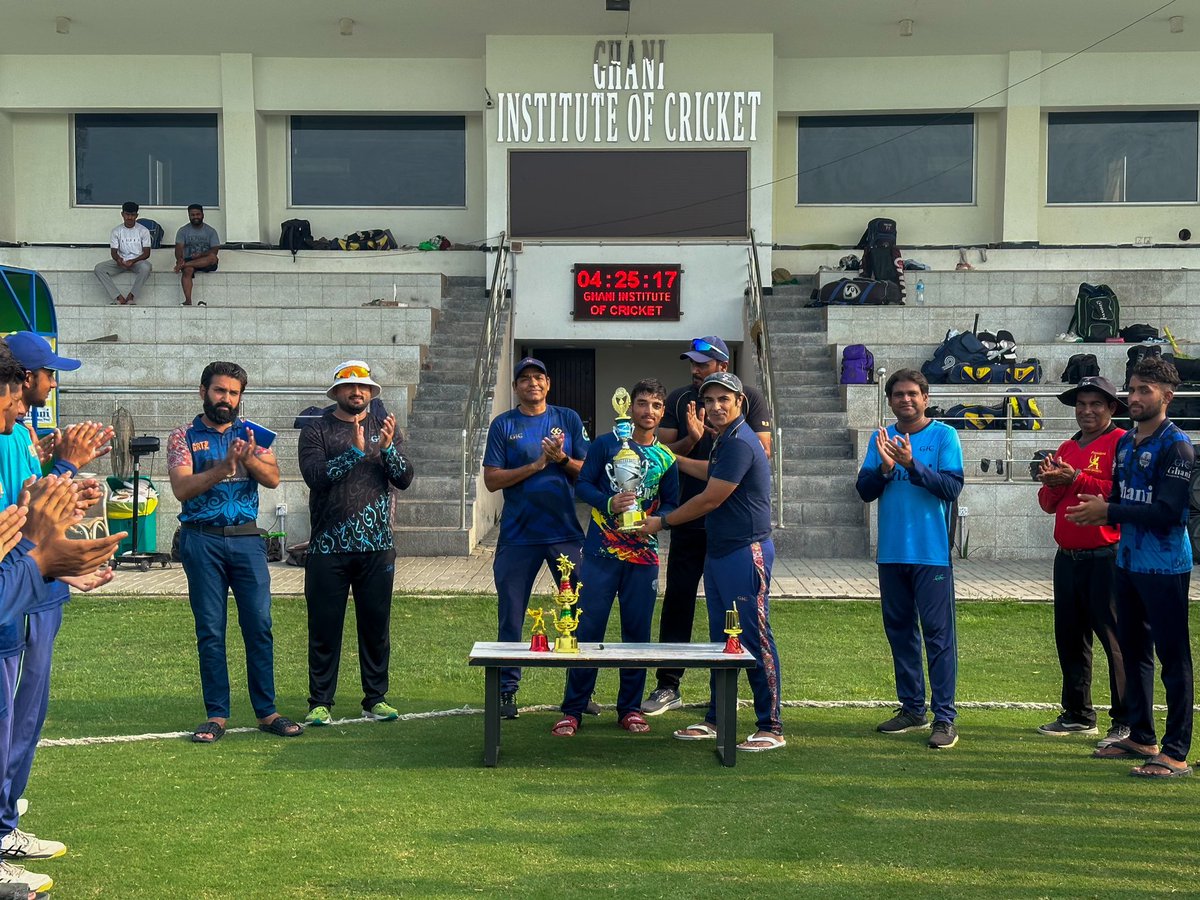 Ghani Institute Of Cricket tweet media