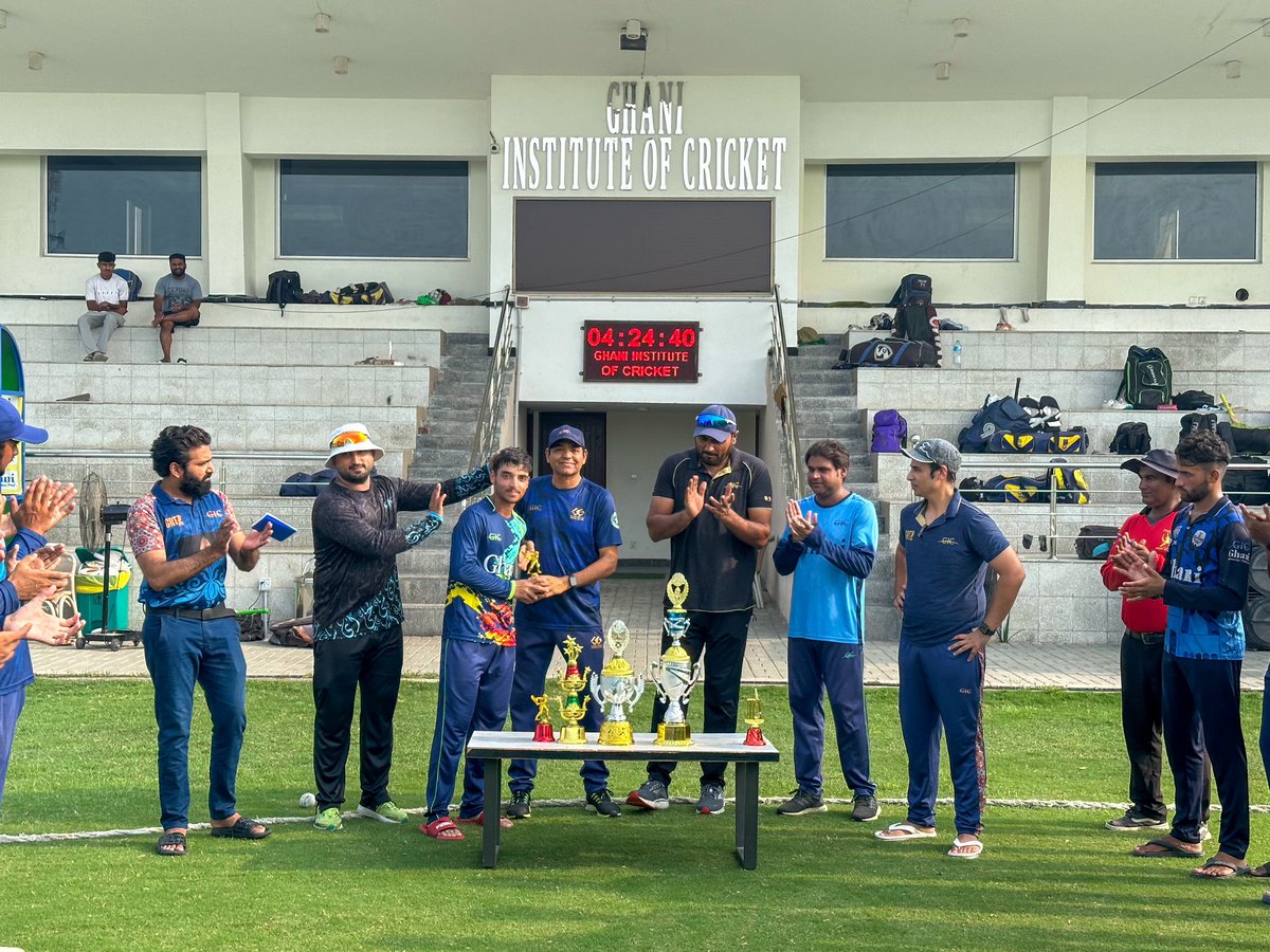 Ghani Institute Of Cricket tweet media