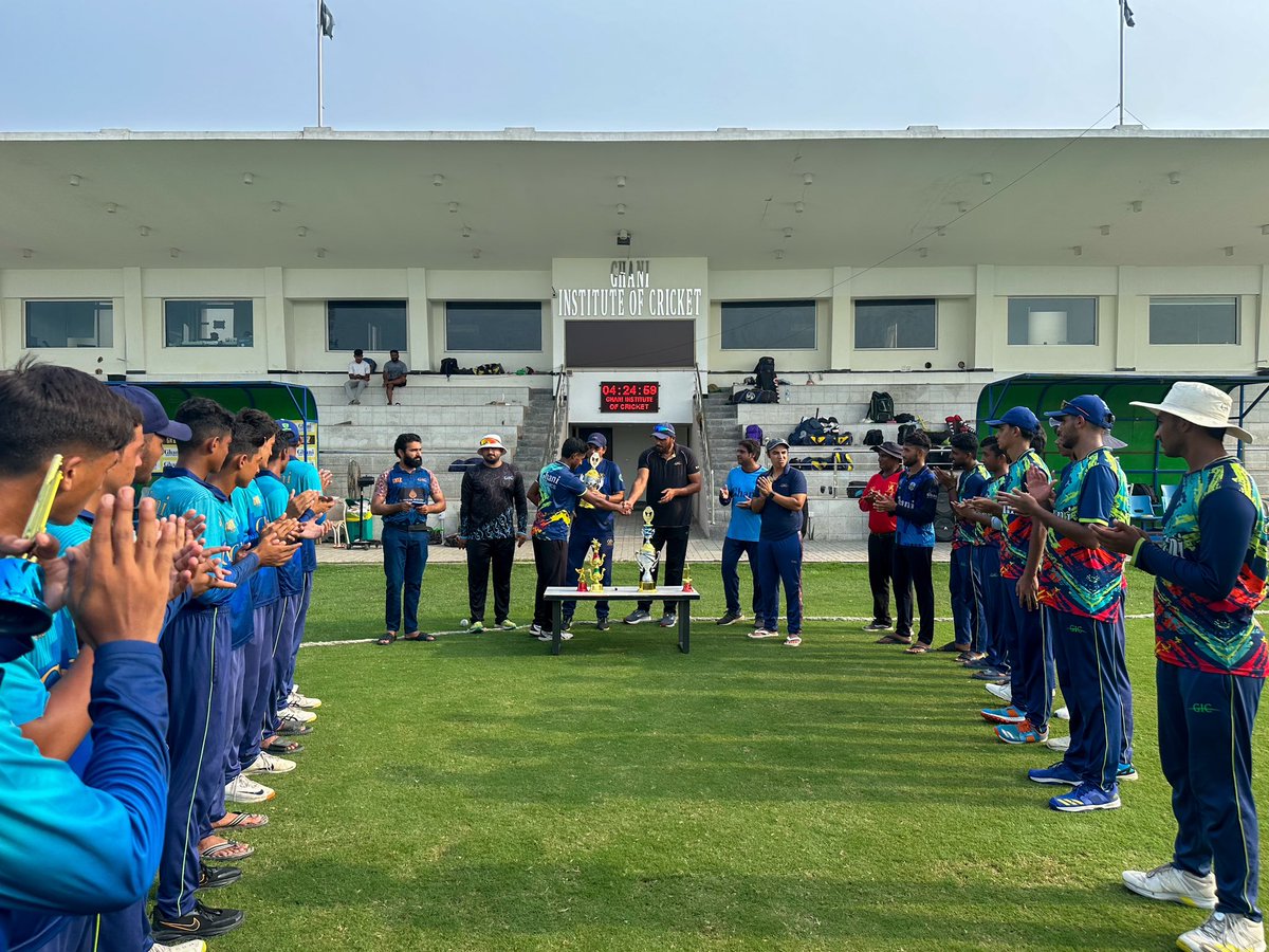 Ghani Institute Of Cricket tweet media