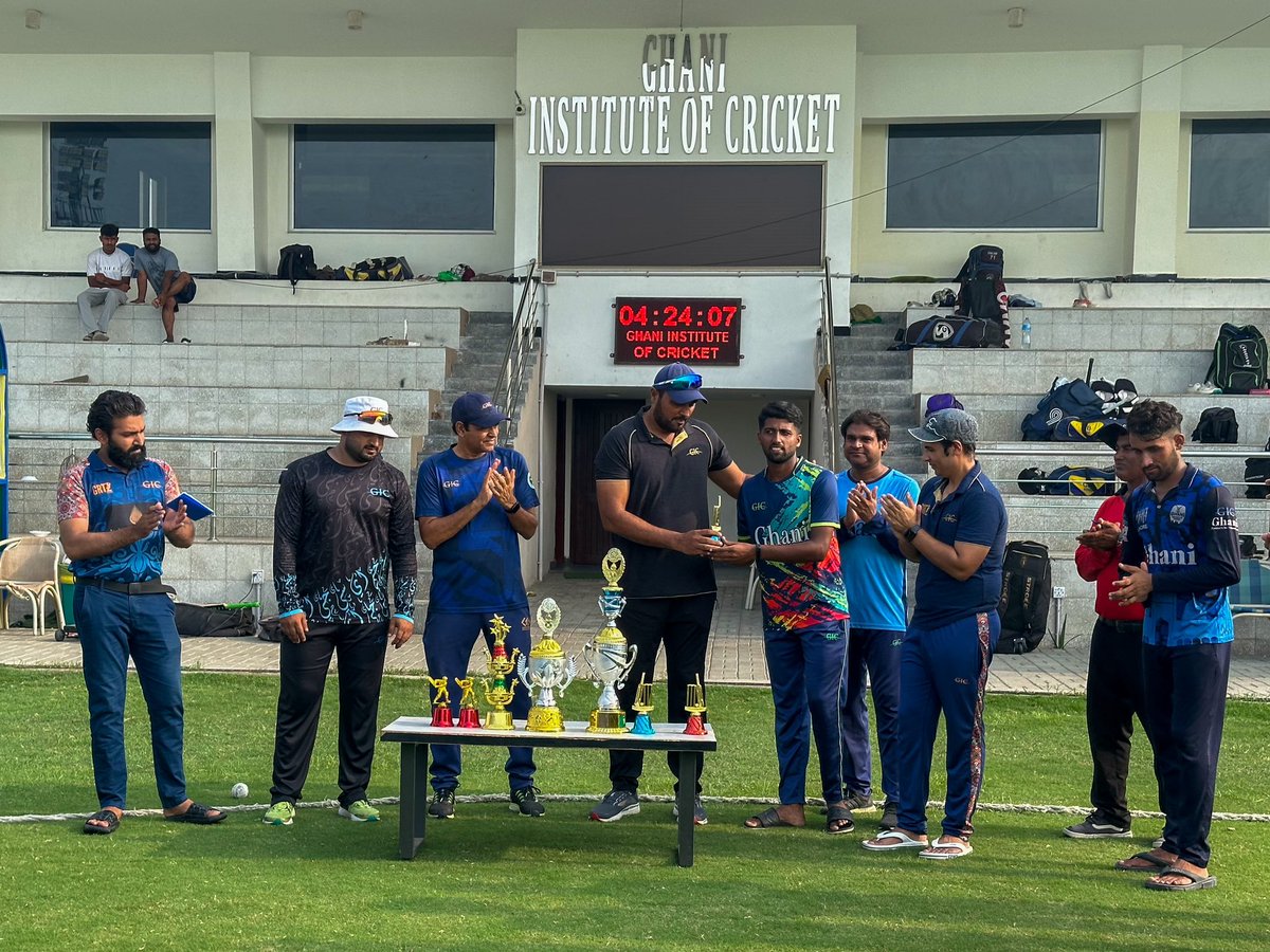Ghani Institute Of Cricket tweet media