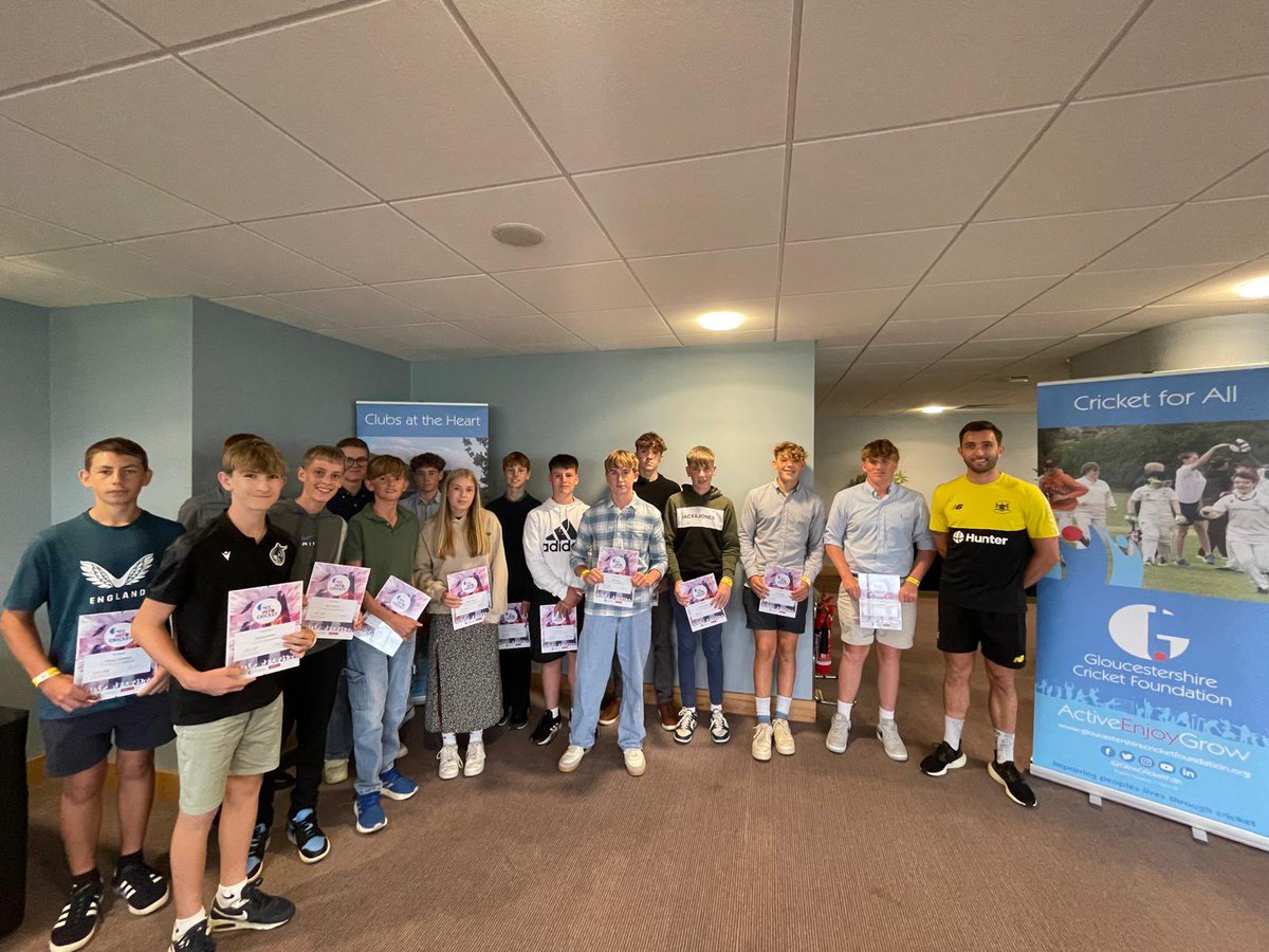 GlosCricketFdn's tweet photo. What a fantastic day at the Seat Unique Stadium celebrating our amazing volunteers at the @ECB_cricket #CricketCollective

🎉 Huge congrats to all winners for their contributions to cricket in 🙌 #VolunteerHeroes read more ⬇️

https://t.co/kjEMn90yC8 https://t.co/Jp9K6ZBKlx