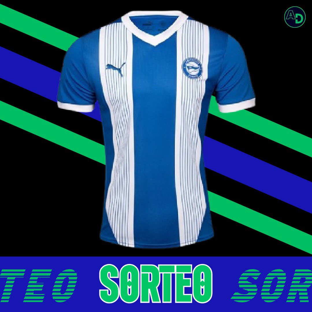 🎁 𝐒𝐎𝐑𝐓𝐄𝐎 𝐂𝐀𝐌𝐈𝐒𝐄𝐓𝐀 𝐀𝐋𝐀𝐕𝐄́𝐒

📌 Si el Deportivo Alavés gana esta tarde contra el RC Celta con gol de Asier Villalibre, sorteamos la nueva camiseta del equipo babazorro.

⚠️ Condiciones para participar:

1️⃣ RT
2️⃣ FOLLOW

🍀 ¡Mucha suerte a todos!