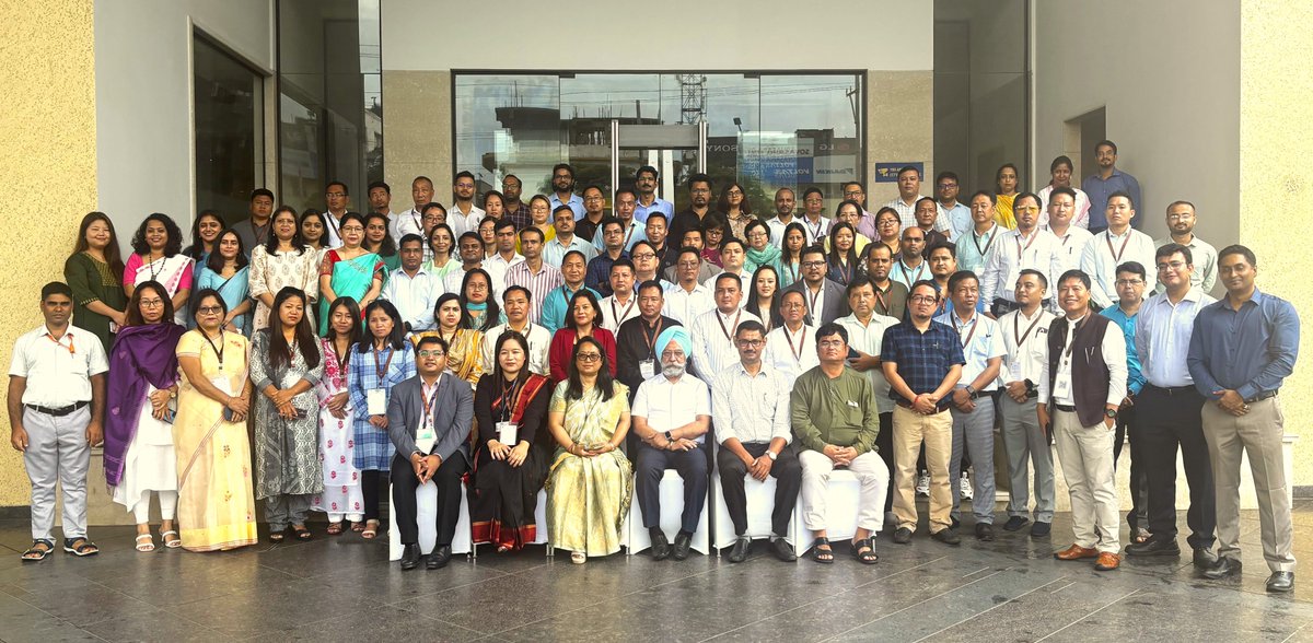 NHSRCINDIA's tweet photo. Regional Resources Centre for North-East States organized a 2 day North East Regional Capacity building workshop for State &amp; District Nodal Officers of Aspirational Blocks &amp; Vibrant Villages facilitated by resource persons from @NITIAayog  @WHO  @NIMHANS_BLR @fssaiindia etc. https://t.co/x7Ahu3PteS