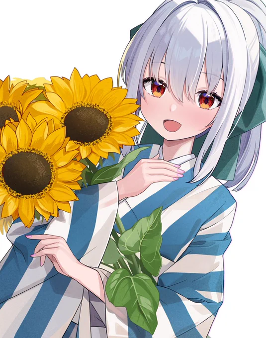 毎日暑いけどがんばろうね 