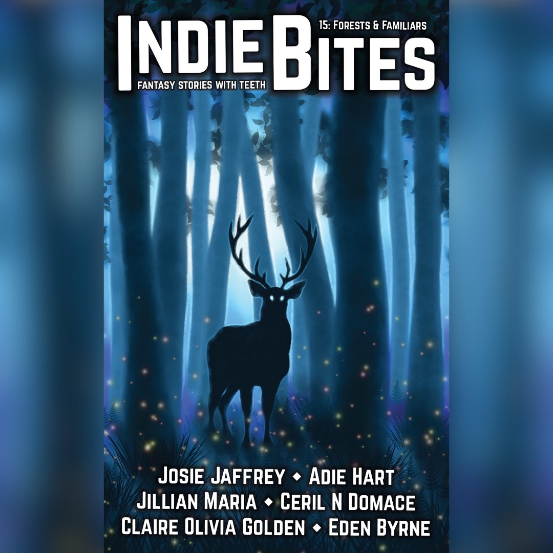 Indie Bites 15: Forests &amp; Familiars is out now and it’s FREE to download!

Featuring an interview with indie author Jillian Maria and short fiction by six excellent indie authors. Our wonderful cover image is by Angela Patera.

Read it now FREE here:

silversunbooks.com/post/forests-f…
