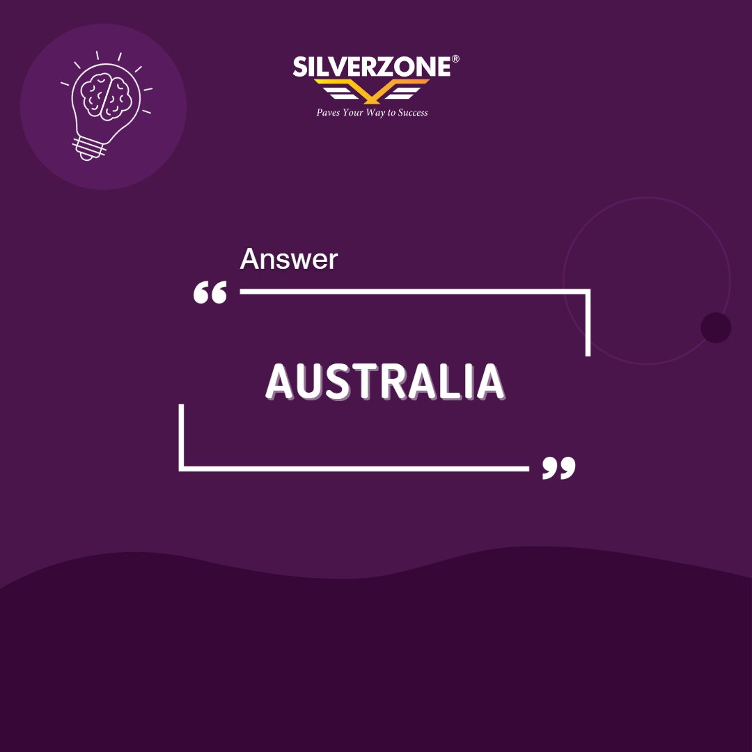 SZOlympiads's tweet image. One of the world's continents doubles as a country!

Any guesses? 🌍✨

#SilverZoneOlympiads #GeographyTrivia #GlobalFacts #TravelTrivia
