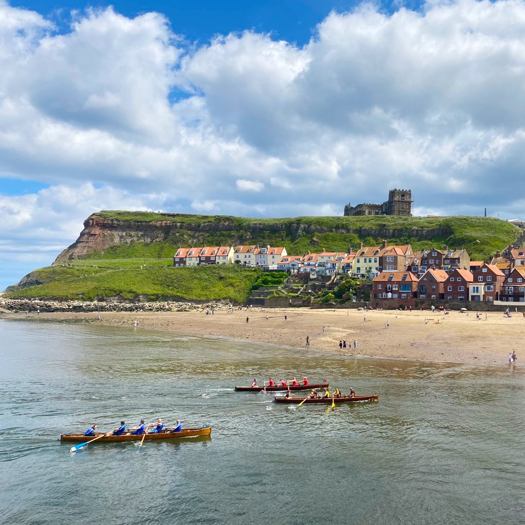 VisitWhitby's tweet photo. Whitby regatta weekend: a local institution of entertainment, yachting &amp; rowing events,  &amp; fireworks displays. We hope to see you this week for the can't-miss event! ⛵️🎶🎆
📷@whitbyregatta
#WhitbyRegatta #RegattaEvent #YorkshireCoast #VisitEngland https://t.co/IuMCPX7IeB