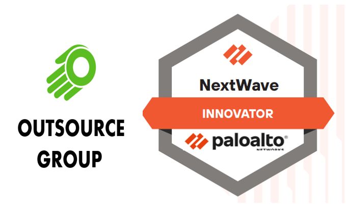 Outsource Awarded Nextwave INNOVATOR Status, by Palo Alto Networks

We are delighted to have been awarded Innovator status by Palo Alto Networks in recognition of our Security First approach, staff training and organisational expertise.