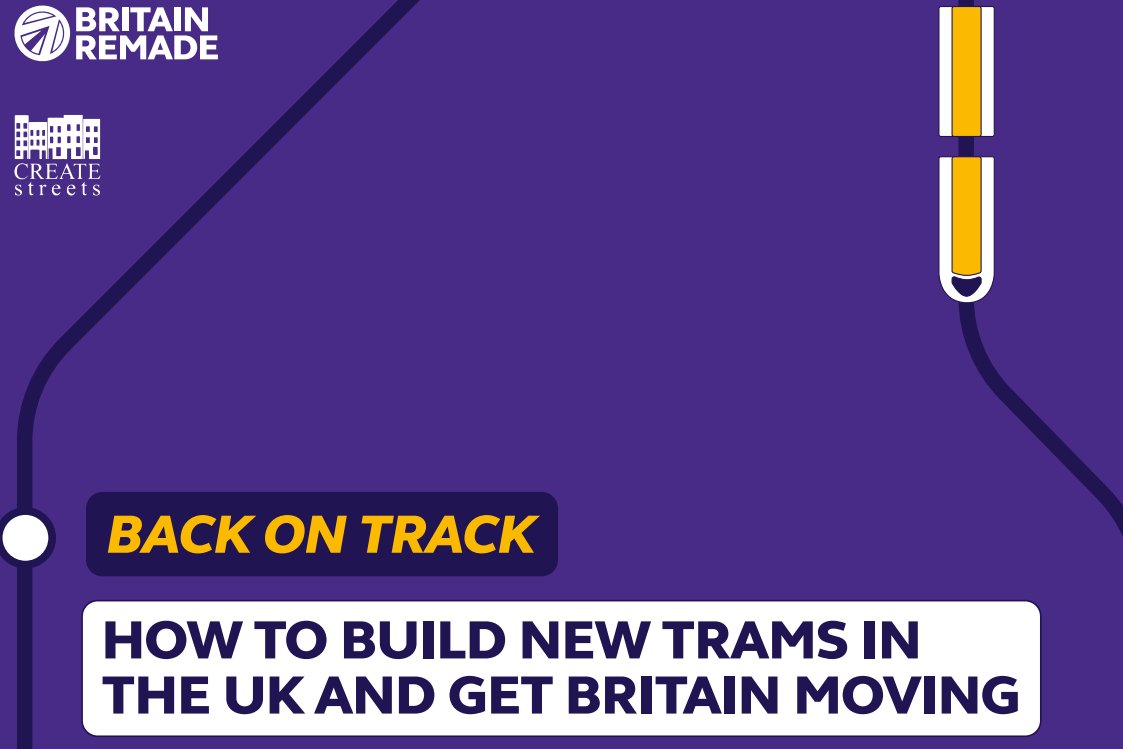 createstreets's tweet photo. There is a mystery at the heart of Britain's transport. Why does it cost more than twice European average to create trams & >3 times as much as in Germany? Our latest report with @BritainRemade sets out to solve the puzzle & make practical & actionable proposals to fix it & boost productivity and housebuilding. A short🧵
https://t.co/2rbj02aV8t