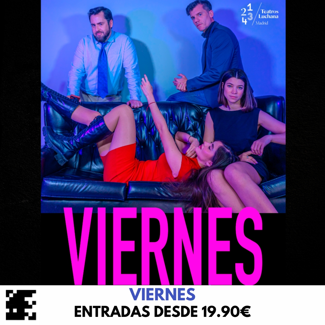 ¡Último día para ver "VIERNES" en Teatros Luchana!
🎭✨"VIERNES" te invita a sentarte a la mesa con Thomas Elsa, Alberto y Lucía, donde las risas y las emociones están garantizadas.
🎟️ Entradas desde 14.90 €
👉 bit.ly/VIERNES_PROME